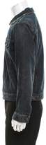 Thumbnail for your product : Saint Laurent 2013 Distressed Denim Jacket
