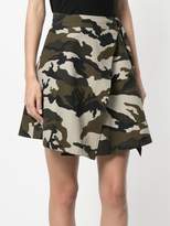 Thumbnail for your product : House of Holland camouflage wrap skirt
