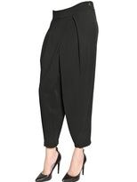 Thumbnail for your product : Just Cavalli Stretch Viscose Crepe Cady Trousers
