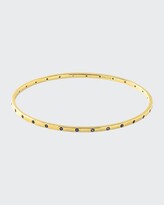 Thumbnail for your product : Ippolita 18k Gold Glamazon Stardust Thin 28-Sapphire Bangle