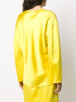 Thumbnail for your product : Nina Ricci Fitted Waist V-Neck Top