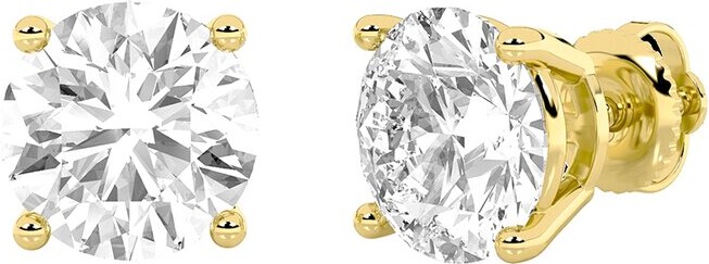 Lab Grown Diamonds 14K 5.00 Ct. Tw. Lab-Grown Diamond Earrings