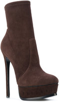 Thumbnail for your product : Casadei platform heeled sock boots