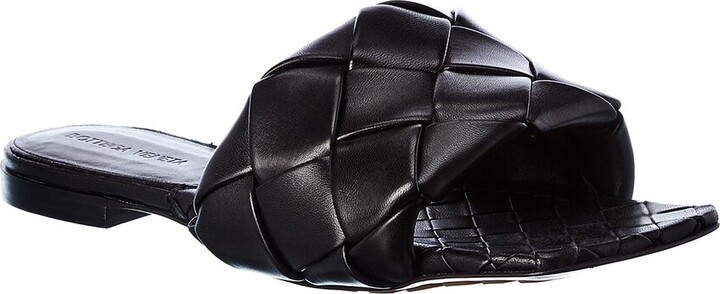 Bottega Veneta The Lido Intrecciato Leather Sandal