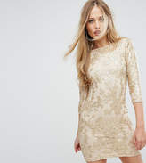 Thumbnail for your product : TFNC Mini 3/4 Length Sleeve Sequin Dress