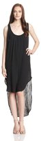 Thumbnail for your product : Michael Stars Women's Double Gauze Scoop-Neck High/Low Maxi Dress