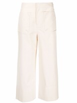 Thumbnail for your product : ZEUS + DIONE Sara cropped trousers