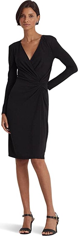 Lauren Ralph Lauren Women's Black Long Sleeve Dresses | ShopStyle