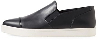 Vince Paeyre Cap Toe Slip-On Leather Sneaker