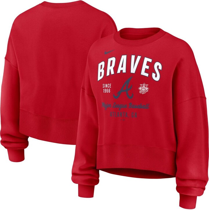nike braves sweatshirt