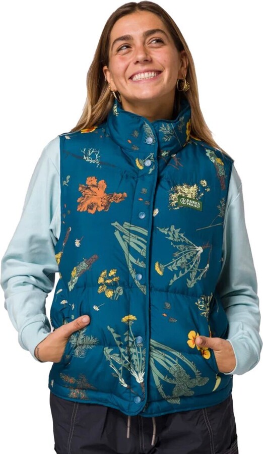 Parks Project Forest Forager Cropped Puffer Vest - Women's