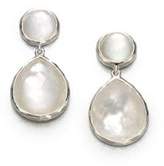 Thumbnail for your product : Ippolita Wonderland Mother-Of-Pearl, Clear Quartz & Sterling Silver Snowman Doublet Drop Earrings