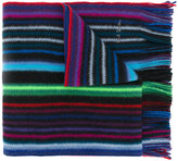 Thumbnail for your product : Paul Smith striped knitted scarf