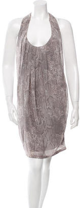 Acne Studios Printed Sleeveless Dress
