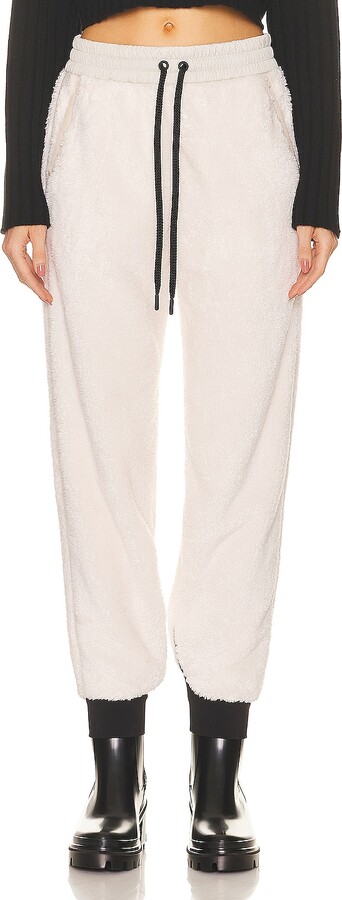Moncler Grenoble Drawstring Sweatpant in White