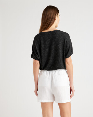 Quince Brushed Short Sleeve Lounge T-Shirt - ShopStyle