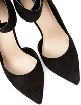 Thumbnail for your product : Forever 21 Pointed Ankle-Strap Heels