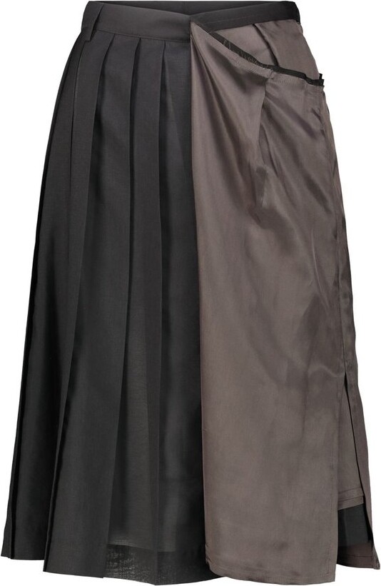 Maison Margiela Asymmetric Midi Skirt