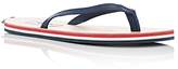 Thumbnail for your product : Thom Browne Men's Striped-Sole Leather Flip-Flops