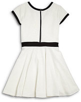 Thumbnail for your product : Sally Miller Girl's Contrast-Trim Pucker Dress