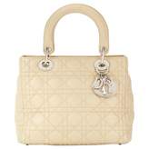 Lady Dior Leather Handbag 