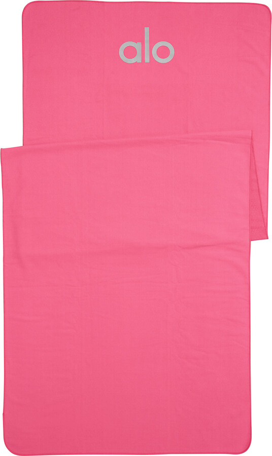 Alo Yoga Grounded No-Slip Towel in Hot Pink | - ShopStyle