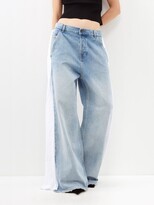 Sire Side-panel Wide-leg Jeans 
