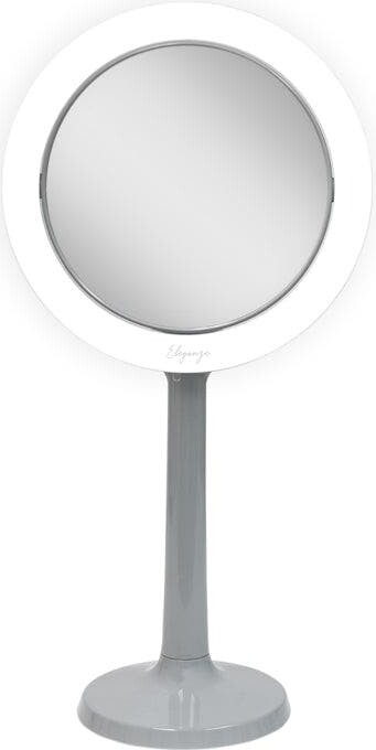Zadro Hudson Lighted Makeup Mirror with 8X/1X Magnifications & Suction Cup