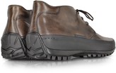 Thumbnail for your product : Pakerson Cocoa Leather Ankle Boot w/ Rubber Sole