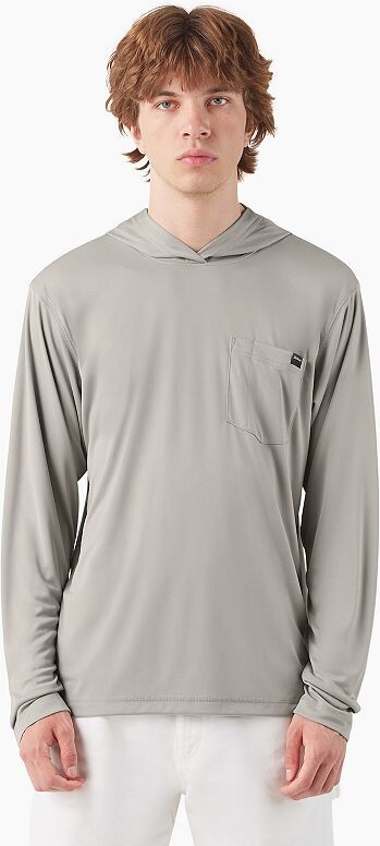 Dickies Men's Lightweight Hooded Sun Shirt