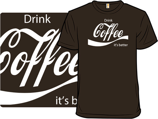 Woot Have a Coffee and a Smile T Shirt