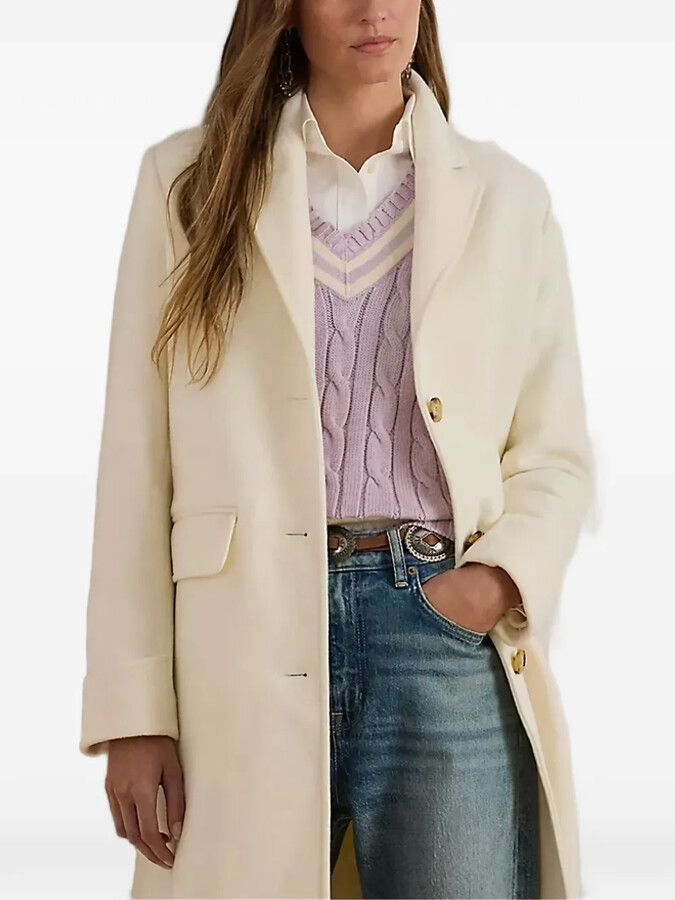 Lauren Ralph Lauren Buttoned Coat