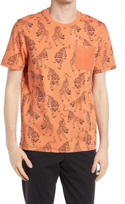 Ted Baker Men's Patchh Tiger Print Graphic Tee - ShopStyle T-shirts