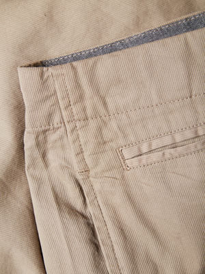 Toscano Pincord Flat Front Shorts