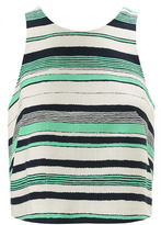 Thumbnail for your product : Whistles Painted Stripe Crop Top