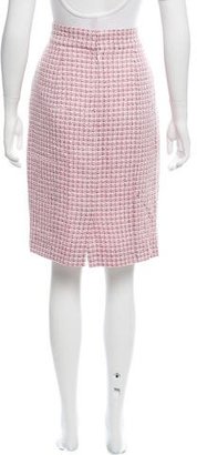 Chanel Tweed Knee-Length Skirt