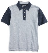 Thumbnail for your product : Boy's Tucker + Tate Colorblock Polo