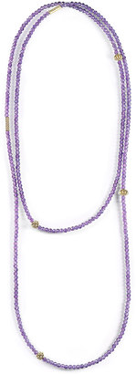 Lagos Icon Faceted Bead Station Necklace, 34"