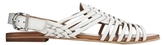 Thumbnail for your product : Faith White Flat Weave Sandals