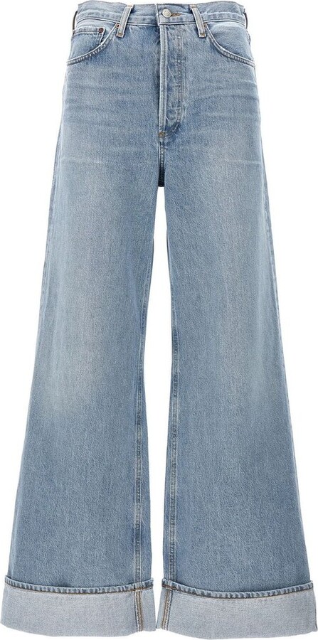 AGOLDE Dame High-Rise Wide-Leg Jeans