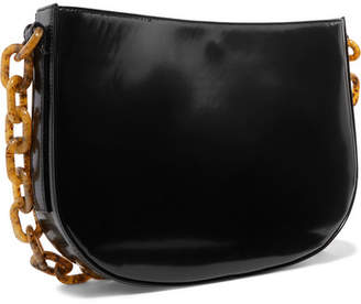 Bzees By Far BY FAR - Pelle Large Leather Shoulder Bag - Black