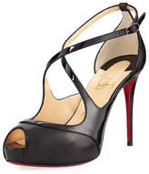 Thumbnail for your product : Christian Louboutin Mirabella Strappy 100mm Red Sole Pumps
