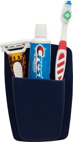 Sttelli SttelliNavySiliconeCaddy/Razor/ToothbrushHolder