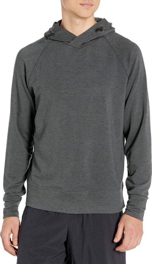 Peak Velocity Amazon Brand Men's Yoga Luxe Fleece Pullover Hoodie -  ShopStyle