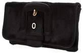 Thumbnail for your product : Tod's Ponyhair Buckle Clutch