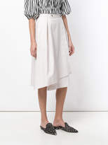 Thumbnail for your product : Jil Sander Navy s-line champagne skirt