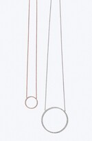 Thumbnail for your product : Bony Levy Simple Obsessions Circle Pendant Necklace