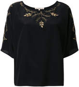 Vanessa Bruno floral embroidery blouse