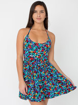 Thumbnail for your product : American Apparel Floral Nylon Tricot Figure Skater Dress