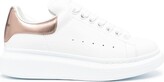 Thumbnail for your product : Alexander McQueen Oversized leather sneakers